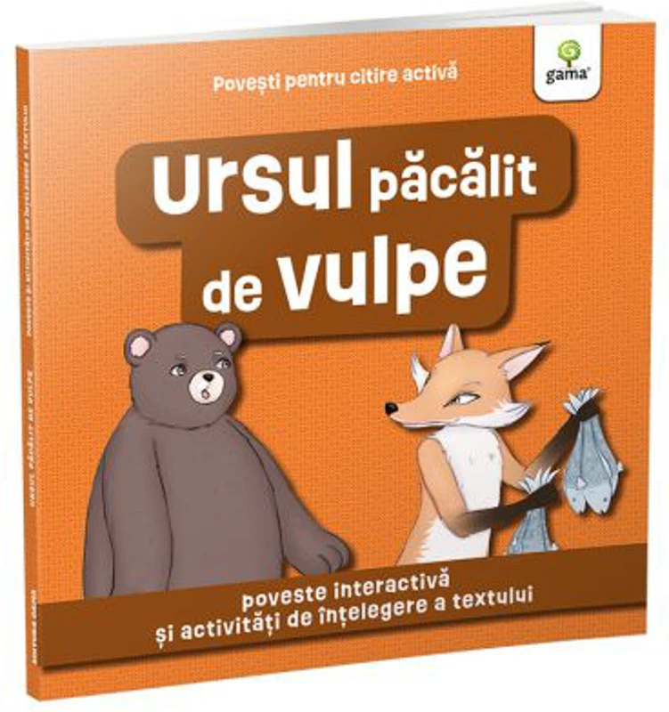 Povesti pentru citire activa. Ursul pacalit de vulpe