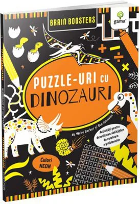 Puzzle-uri cu dinozauri. Brain Booster - Vicky Barker