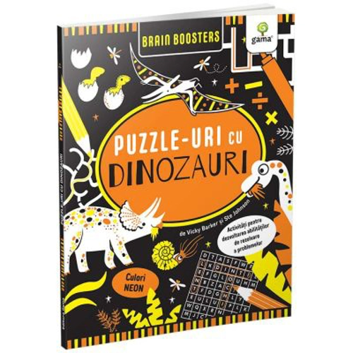 Puzzle-uri cu dinozauri. Brain Booster - Vicky Barker