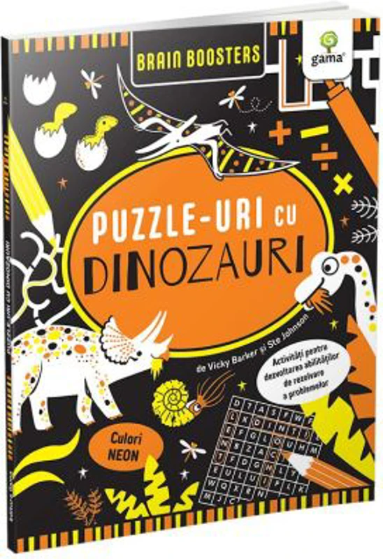 Puzzle-uri cu dinozauri. Brain Booster - Vicky Barker