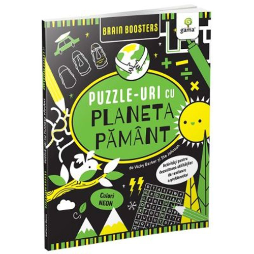 Puzzle-uri cu Planeta Pamant. Brain Booster - Vicky Barker