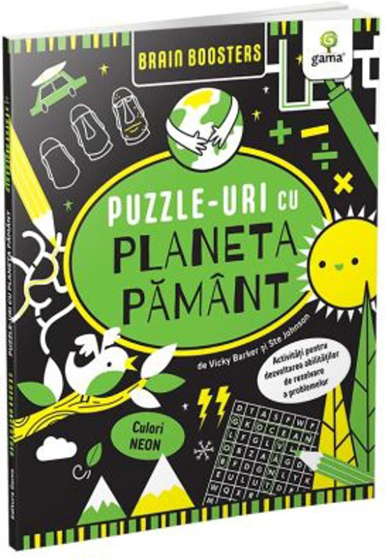 Puzzle-uri cu Planeta Pamant. Brain Booster - Vicky Barker