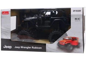 Masina cu telecomanda Jeep Wrangler JL negru scara 1: 14, Rastar