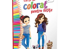 Carte de colorat pentru fetite