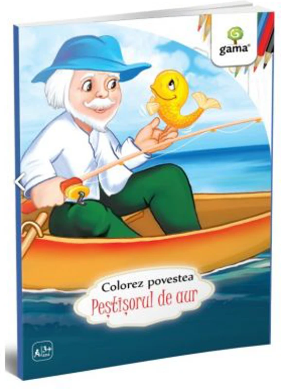 Pestisorul de aur. Colorez povestea