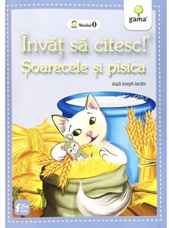 Invat sa citesc! Nivelul 0. Soarecele si pisica - dupa Joseph Jacobs