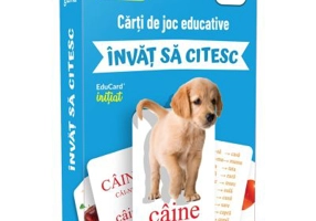 Invat sa citesc. EduCard initiat. Carti de joc educative