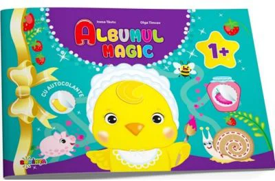 Albumul magic 1+, cu autocolante