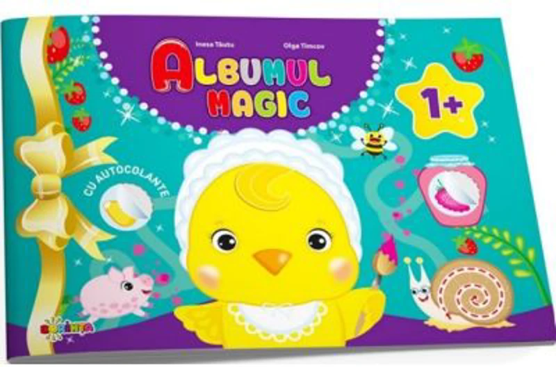 Albumul magic 1+, cu autocolante