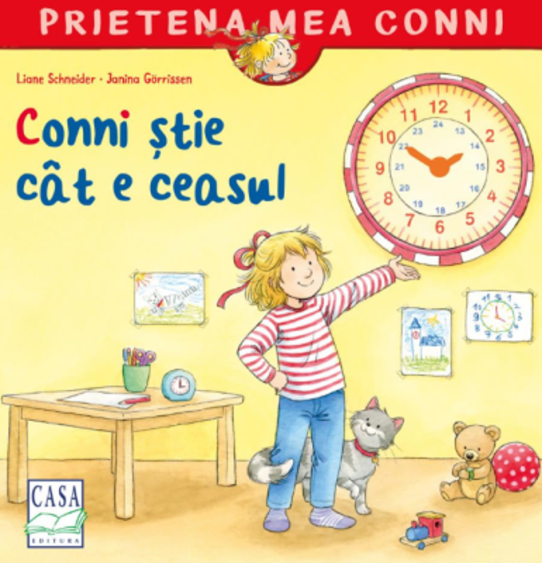 Conni stie cat e ceasul - Liane Schneider
