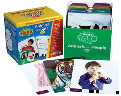 Animals & People Smart Talk Card Set