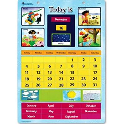Magnetic Learning Calendar