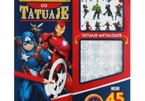 Marvel. Avengers. Carte de activitati cu tatuaje