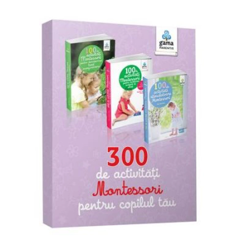 Set 300 de activitati Montessori pentru copilul tau