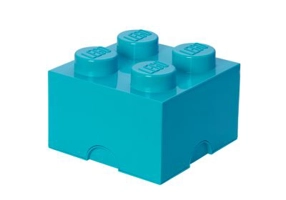 Cutie depozitare LEGO 4 turcoaz 40031743