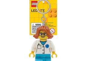 Breloc LEGO Iconic cu Led, Femeie doctor LGL-KE185H