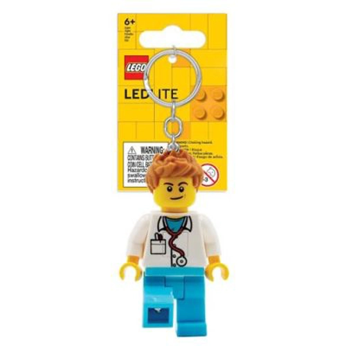 Breloc LEGO Iconic cu Led, Barbat doctor LGL-KE184H