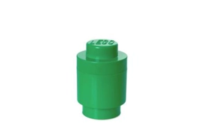 Cutie depozitare rotunda LEGO 1 verde inchis 40301734