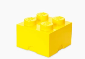 Cutie depozitare LEGO 4 galben 40031732