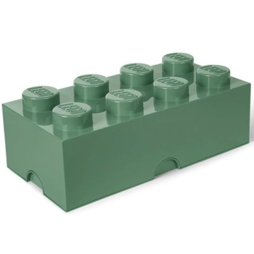 Cutie depozitare LEGO 2x4 verde masliniu 40041747