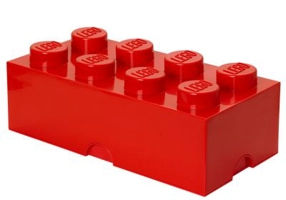 Cutie depozitare LEGO 2x4 rosu 40041730