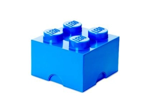 Cutie depozitare LEGO 2x2 albastru inchis 40031731