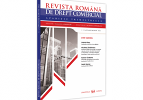 Revista romana de drept comercial nr. 1/2021