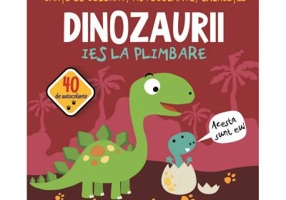 Dinozaurii ies la plimbare. 40 de autocolante - Gheorghe Ghetu