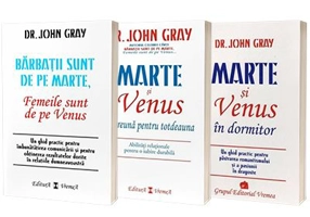 Pachet 3 carti Marte si Venus