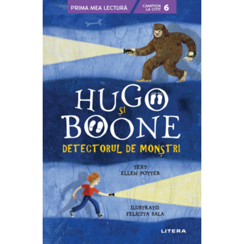 Hugo si Boone. Detectorul de monstri. Campion la citit (nivelul 6)