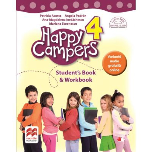 Happy Campers 4. Student Book and Workbook. Clasa a 4-a - Patricia Acosta