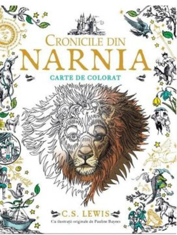 Cronicile din Narnia. Carte de colorat. Paperback