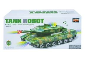 Tanc transformabil, cu baterii