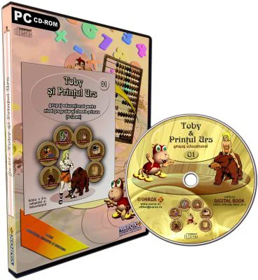 Toby si Printul Urs, grupaj educational 01. CD