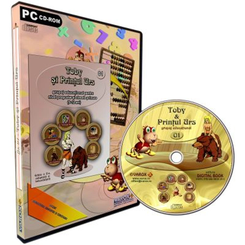 Toby si Printul Urs, grupaj educational 01. CD