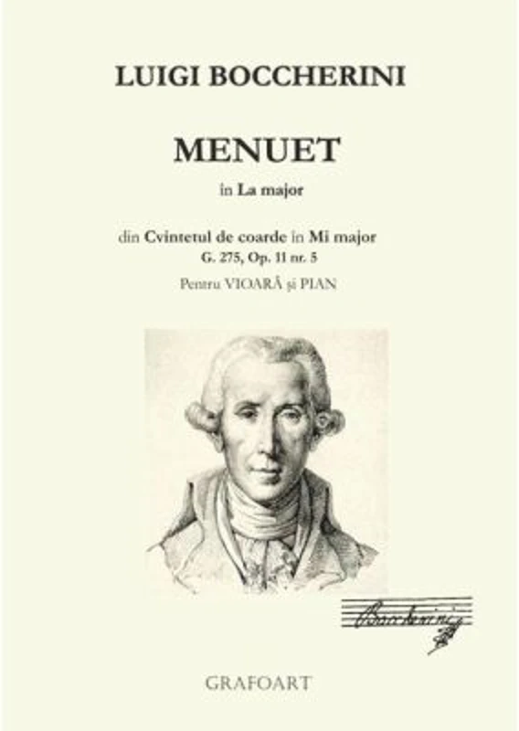 Menuet in La Major - Luigi Boccherini