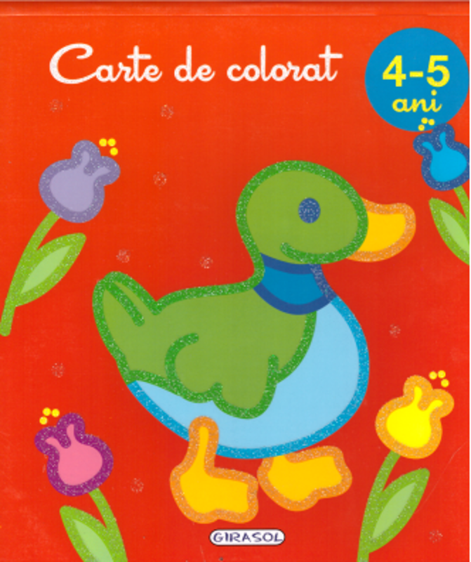 Carte de colorat 4-5 ani