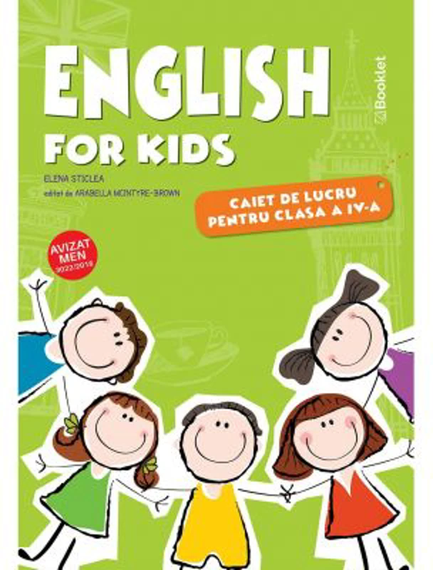 English for kids, caiet de lucru pentru clasa a 4-a - Elena Sticlea