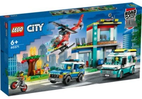LEGO City. Centru pentru vehicule de urgenta 60371, 706 piese