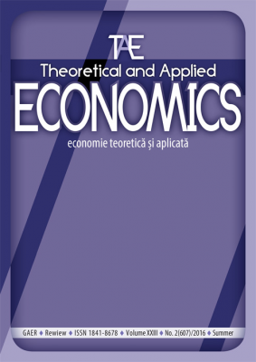 Theoretical and Applied Economics. Economie Teoretica si Aplicata nr. 2