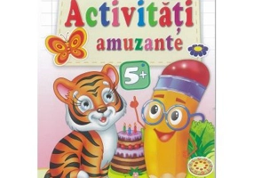 Tigrisorul-Activitati amuzante 5+ cu 48 autocolante