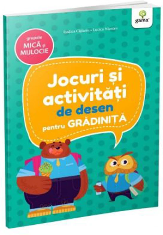 Jocuri si activitati de desen pentru grupele mica si mijlocie
