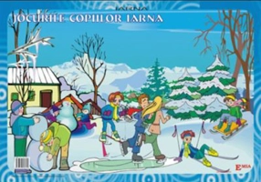 Iarna. Peisaje, jocurile copiilor, fenomene ale naturii - Claudia Julea