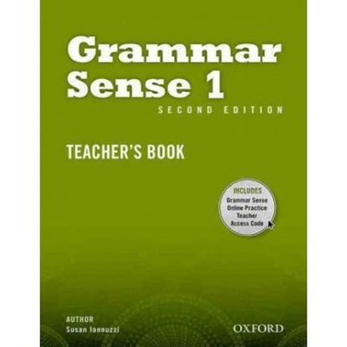 Grammar Sense 1. Teachers Book Pack. Editia a II-a - Susan Iannuzzi
