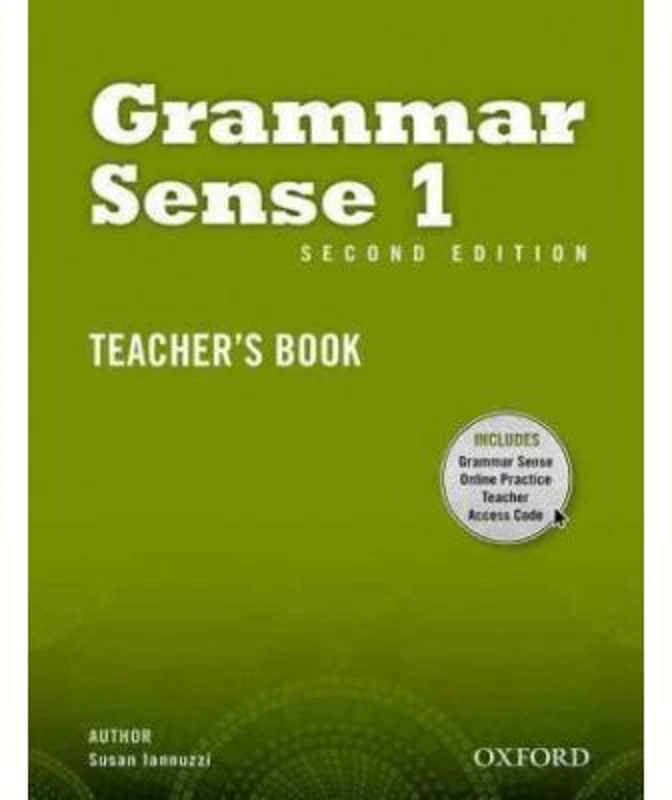 Grammar Sense 1. Teachers Book Pack. Editia a II-a - Susan Iannuzzi