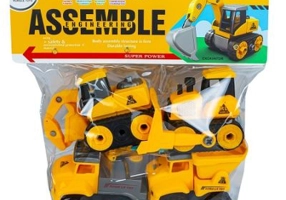 Masinuta constructie demontabila, 4 buc./ set