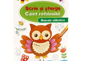 Animale salbatice - Scrie si sterge