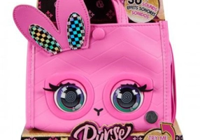 Purse Pets Gentuta Tote interactiva Holly Hops, Spin Master