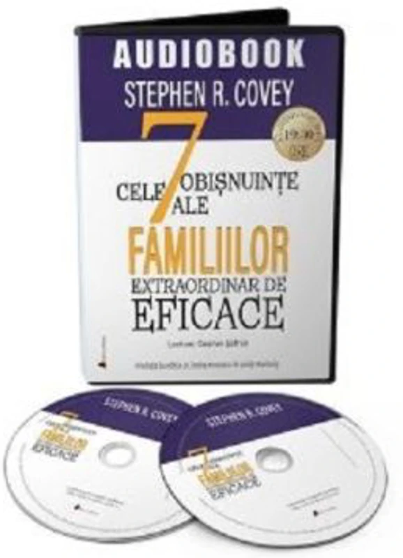 Audiobook. Cele 7 obisnuinte ale familiilor extraordinar de eficace - Stephen R. Covey