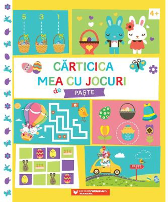 Carticica mea cu jocuri de Paste (4+)